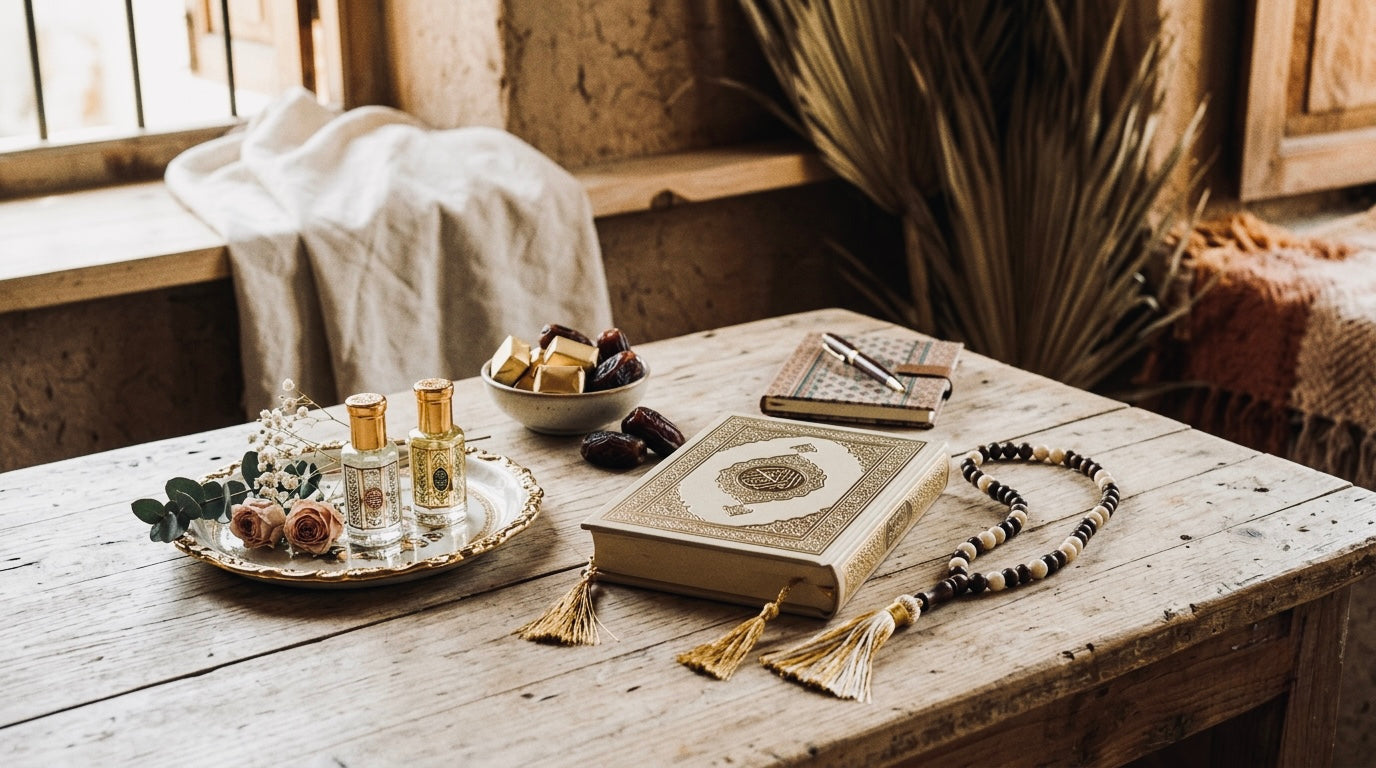 Islamic engagement gifts Dubai luxury halal hamper