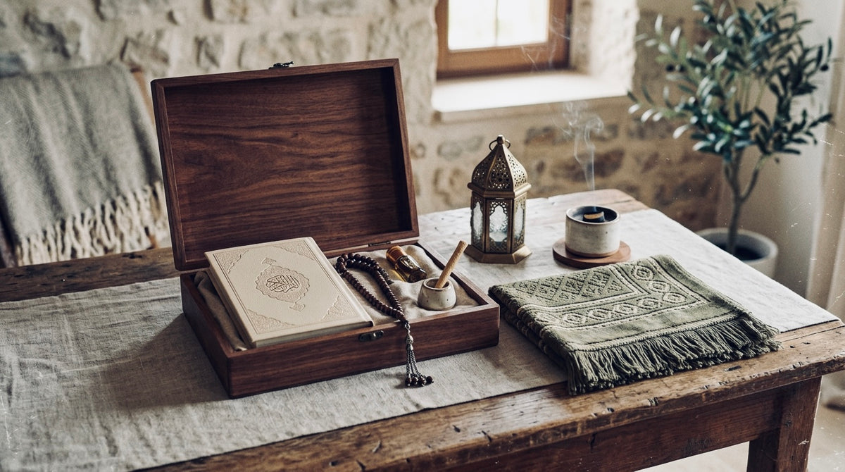 Umrah gifts Dubai luxury pilgrimage gift hamper
