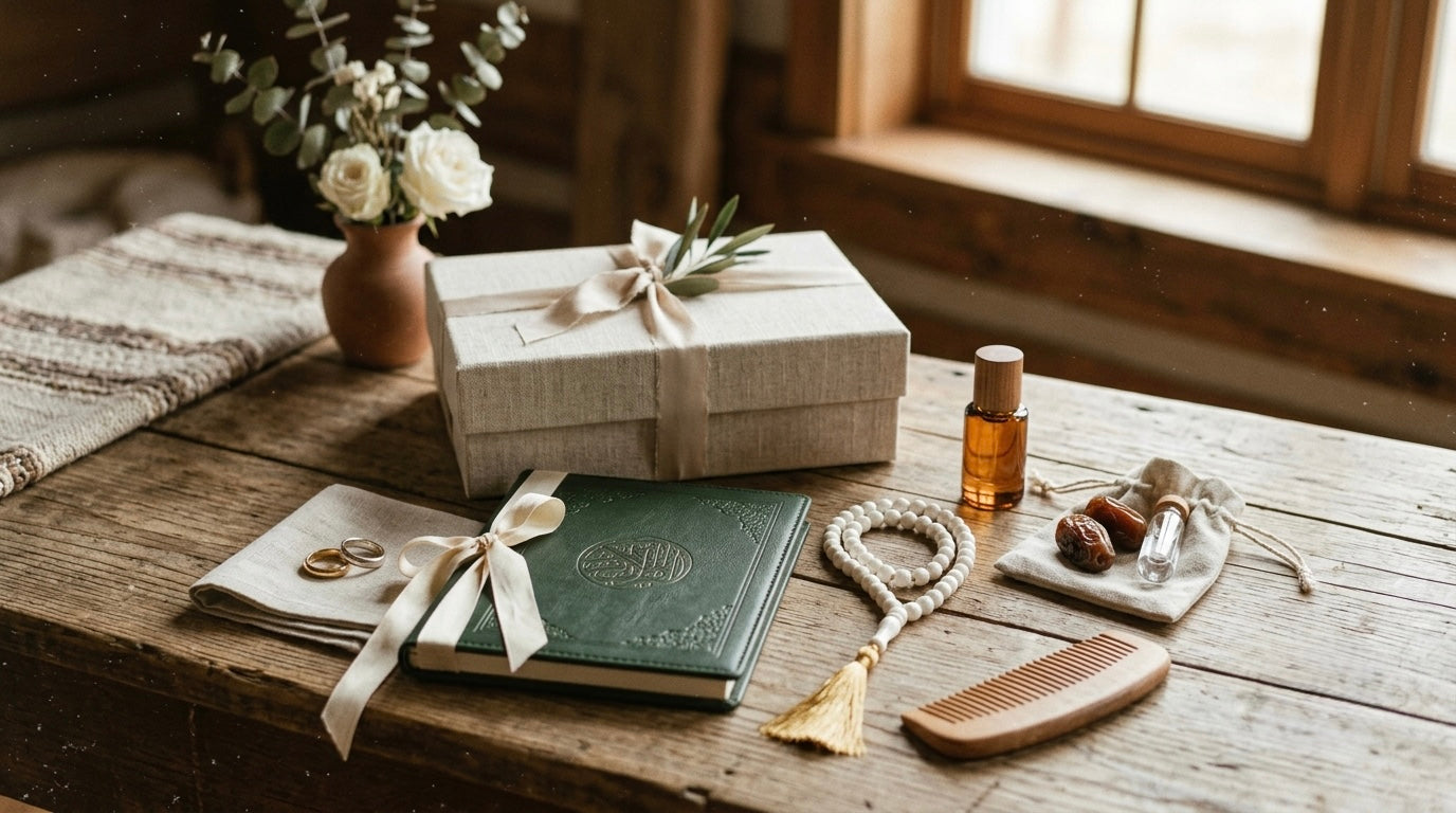 Nikah gifts Dubai luxury Islamic wedding gift box