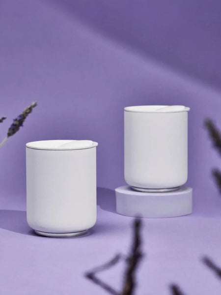 Rocky Lowball Tumbler White