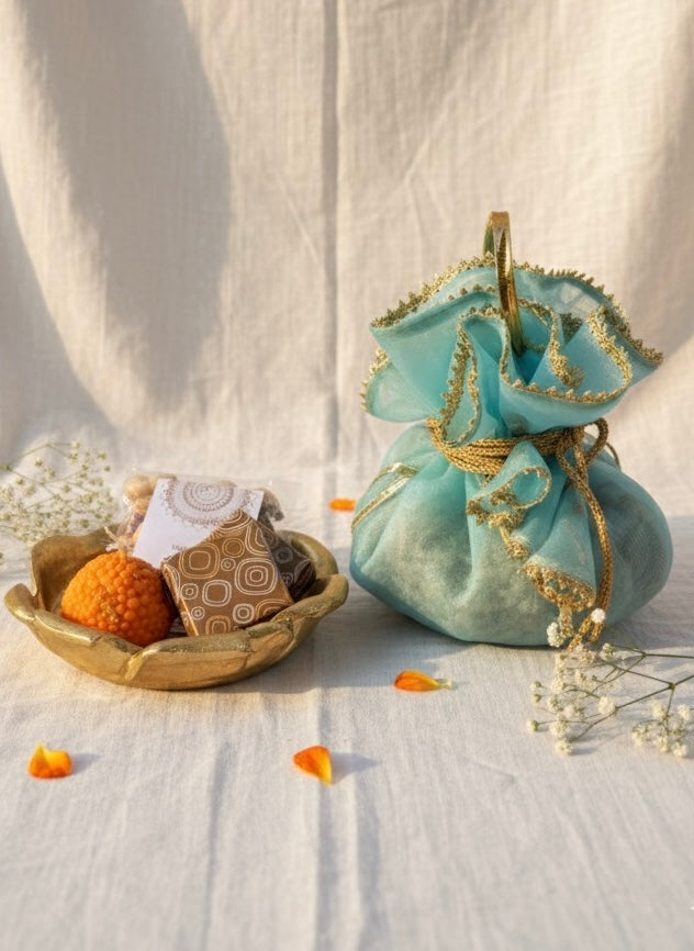 Aqua Glow Potli Gift Box