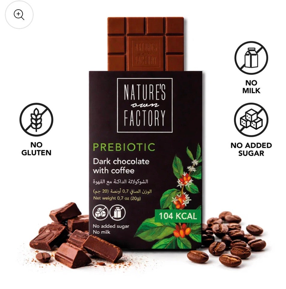 Dark Chocolate with coffee - Gluten free - Vegan
