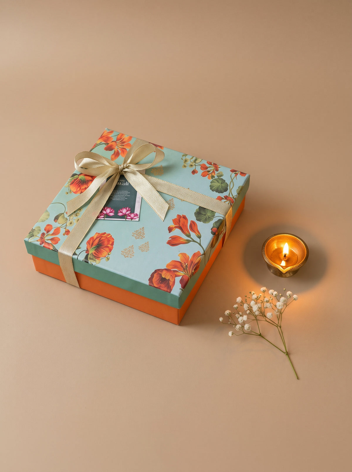 Saffron Pearl Diwali Box