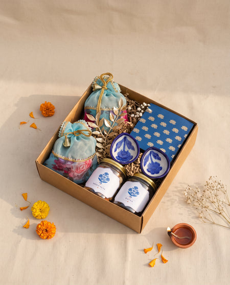 Blue Lotus Diwali Box