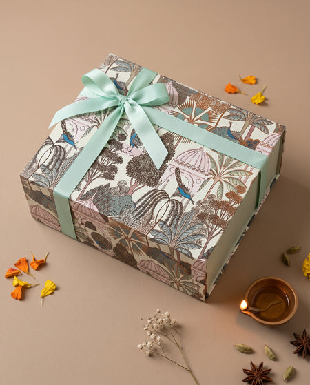Peacock Lotus Diwali Box