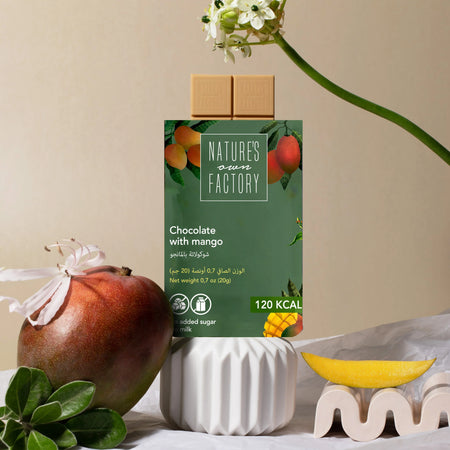 Chocolate with Mango- 120Kcal - Gluten free - Vegan
